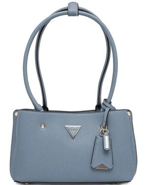 Guess Meridian Shoulder Bag - Blue