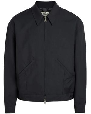 Valstar Hemdjacke Mit Klassischem Kragen - Schwarz
