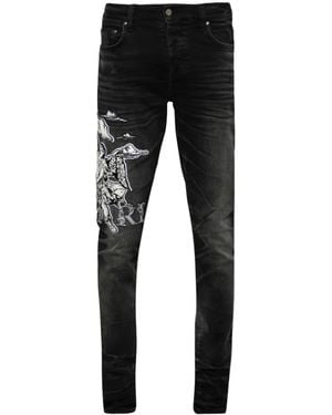 Amiri Angel Slim-fit Jeans - Black