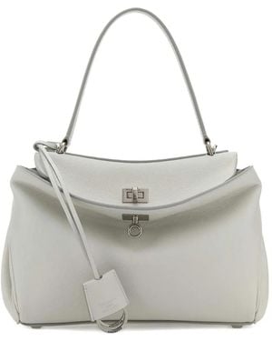 Balenciaga Small Rodeo Tote Bag - Grey