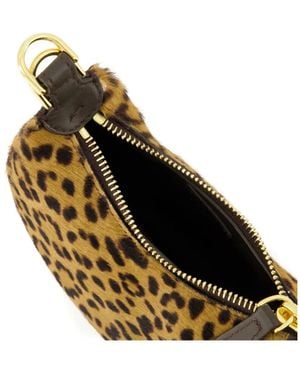 Fendi Borsa Mini Graphy Con Logo - Metallizzato