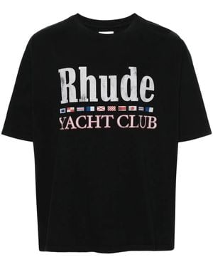 Rhude T-shirt - Black