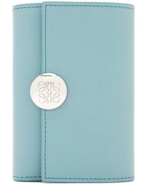 Loewe Cartera Pebble vertical - Azul