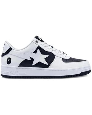 A Bathing Ape Bape Sta Low-Top Trainers - White
