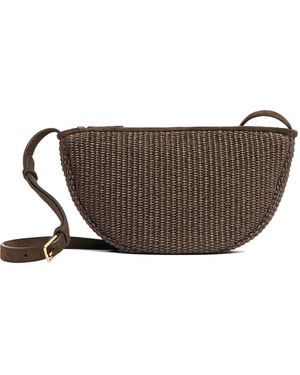 Mansur Gavriel Moon Sling Cross Body Bag - Brown