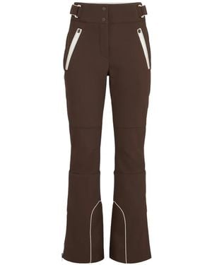 Brunello Cucinelli Bonded Techno-Fabric Ski Pants - Brown