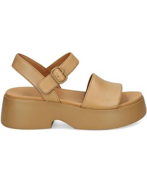 Camper Tasha 55Mm Leather Sandals - Brown