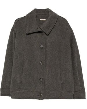 Sessun Chaqueta Con Botones - Gris