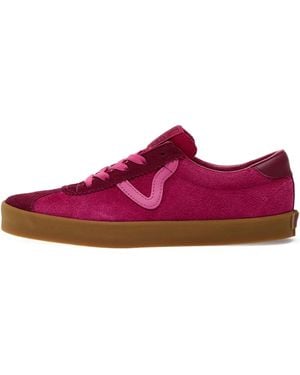 Vans Suede Trainers - Red