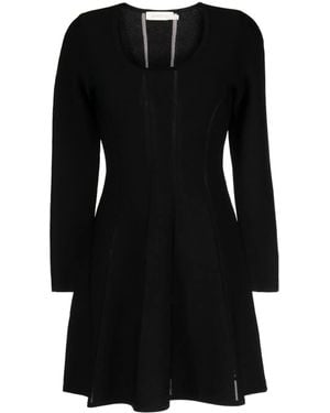 Zimmermann Luminosity Knitted Minidress - Black