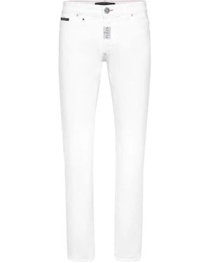 Philipp Plein Cotton Jeans - White