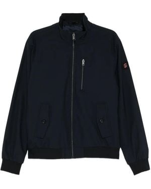 Liu Jo Logo-Detail Zip-Up Jacket - Blue