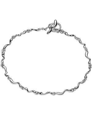 Maria Black Ramen Bracelet - Metallic