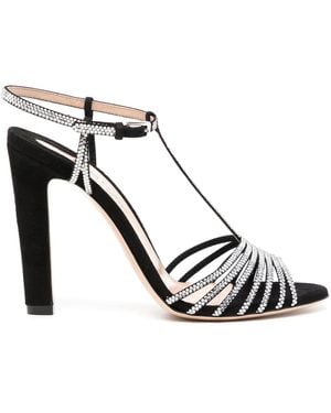 Tom Ford 105Mm Jerry Sandals - Black