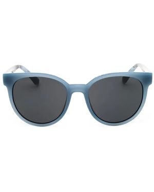 Draper James Runde Sonnenbrille Mit Print - Grau