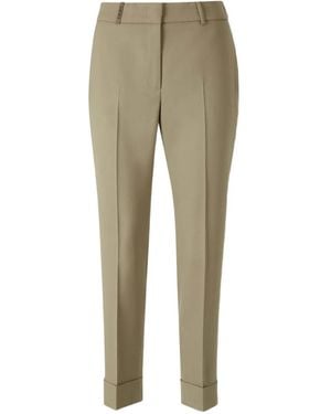 Peserico Cropped Broek - Naturel