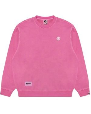 Aape By A Bathing Ape ロゴ スウェットシャツ - ピンク