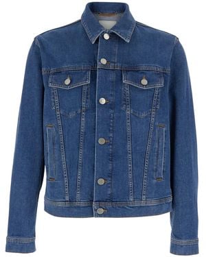 Jacob Cohen Pocket Button Jacket - Blue