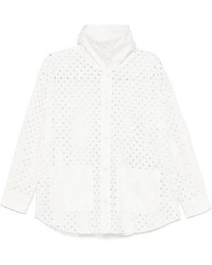 Herno Openwork Shirt - White
