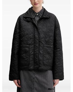 KARL LAGERFELD Quilted Jacket - Black