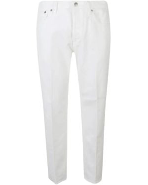 Dondup Vaqueros Brighton Ajustados - Blanco
