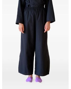 Baserange Decti Drawstring Pants - Blue