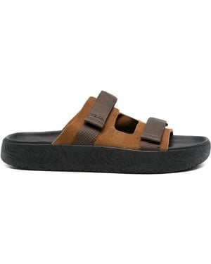 Veja Arpoador Touch-Strap Suede Sandals - White