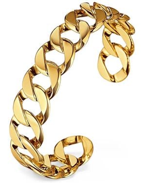 Verdura Curb-Link Bangle Bracelet - Metallic