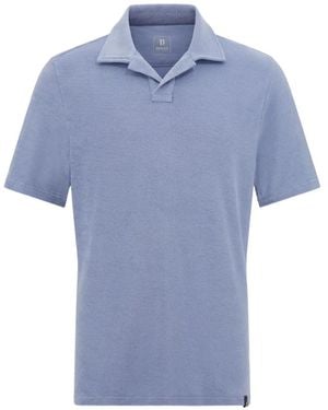 BOGGI T-Shirt aus Jersey - Blau