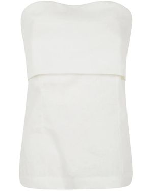 Semicouture Pepita Top - Wit