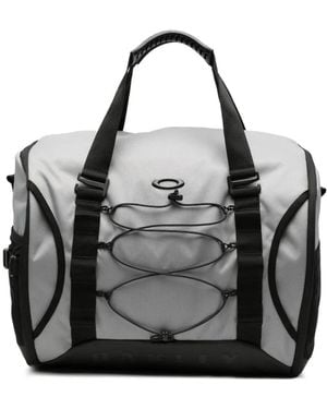 Oakley Bungee-Cord Panelled Tote Bag - Black