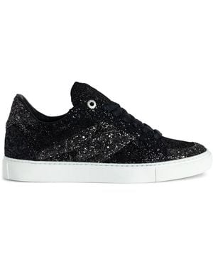Zadig & Voltaire Zv1747 La Flash Low-Top Trainers - Black