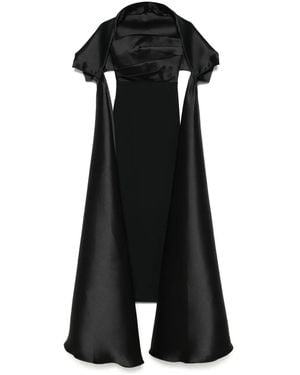 Solace London Maxi Dress Real - Black