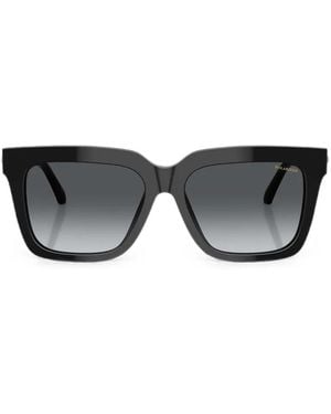 Versace Square-Frame Sunglasses - Black
