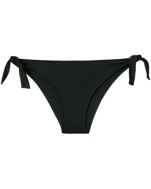 Fisico Side-Tie Bikini Bottoms - Black