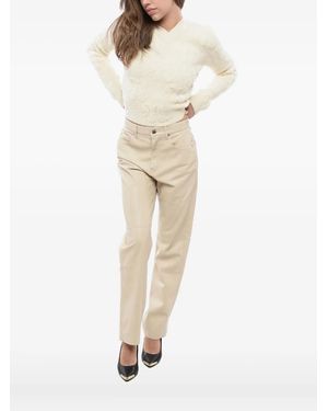 Nanushka V-neck wool sweater - Natur