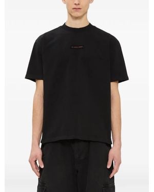 44 Label Group Lotto T-Shirt Mit Skelett-Print - Schwarz