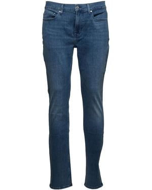 7 For All Mankind Five-Pocket-Jeans - Blau