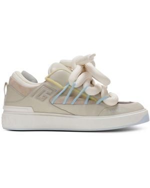 Balmain B-Court Puffy Skate Sneakers - Weiß