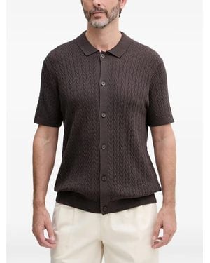 Joop! Tristao Knitted Shirt - Black
