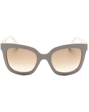 Marc Jacobs Square-Frame Sunglasses - Natural