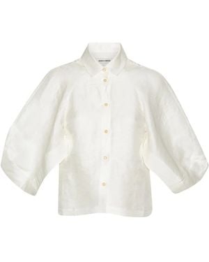Henrik Vibskov Balloon-Sleeve Shirt - White