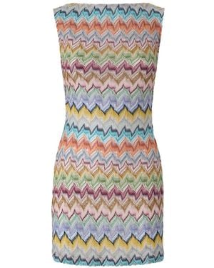 Missoni Vestido Con Espalda Descubierta - Blanco