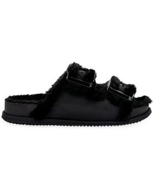 Melissa Cozy Warm Sandals - Black