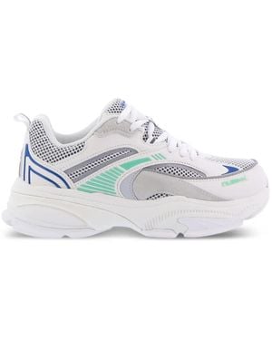 Nubikk Comet Runner Logo-Print Low-Top Sneakers - White