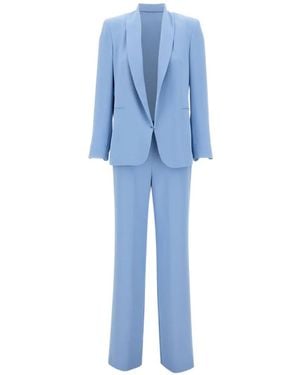Kaos Lapel Cuff Suit - Blue