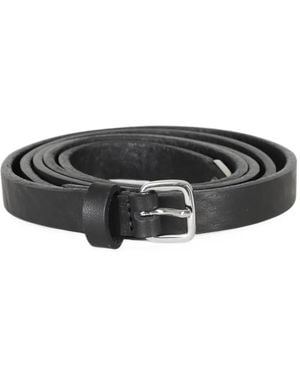 Tela Ceinture En Cuir À Fermeture Boucle - Noir