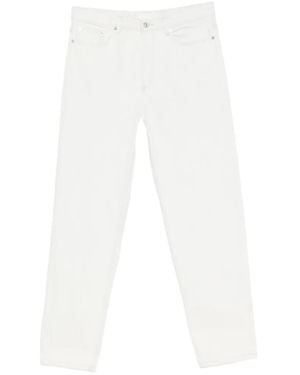 A.P.C. Straight-Leg Five-Pocket Jeans - White