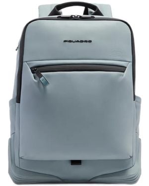 Piquadro Corner 2.0 Water-Resistant Backpack - Blue