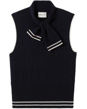 Claudie Pierlot Gestricktes Top - Schwarz